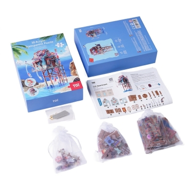 copy of Puzzle akrylowe Księżyc – 71 elementów, przezroczyste - product 3