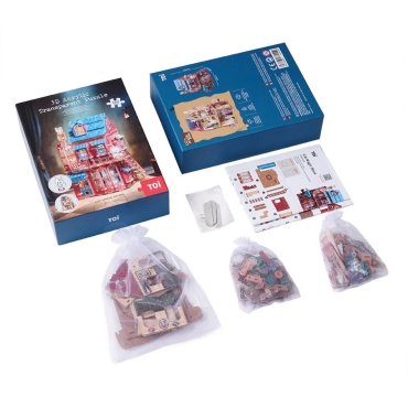 Makieta 3D akrylowa – Koci sklepik, 139 elementów - produkt 6