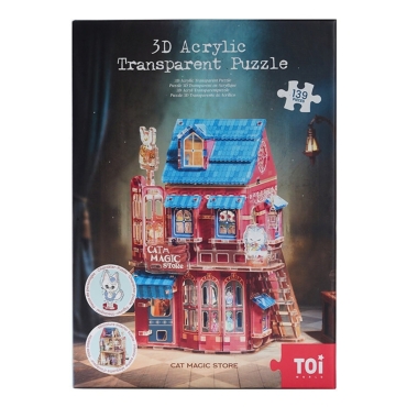 copy of Puzzle akrylowe Księżyc – 71 elementów, przezroczyste - Produkt 7