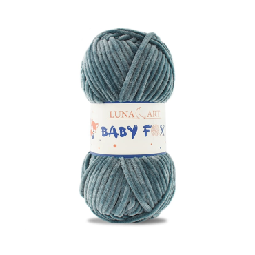 Włóczka Baby FOX Luna Art 30 stalowy
