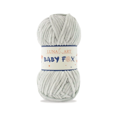 Włóczka Baby FOX Luna Art 33 jasny szary