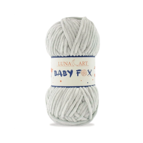 Włóczka Baby FOX Luna Art 33 jasny szary