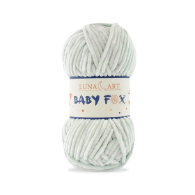 Włóczka Baby FOX Luna Art 03 szarozielony