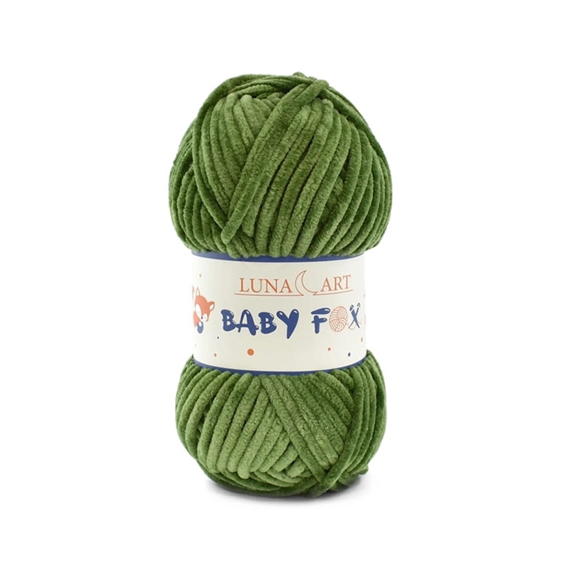 Włóczka Baby FOX Luna Art 32 paproć - produkt wyplatamy.pl 1