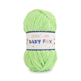 Włóczka Baby FOX Luna Art 47 zielone jabłuszko