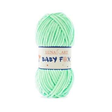 Włóczka Baby FOX Luna Art 57 mięta
