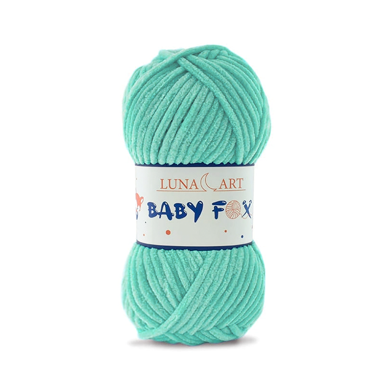 Włóczka Włóczka Baby FOX Luna Art 56 szmaragd - produkt wyplatamy.pl 1