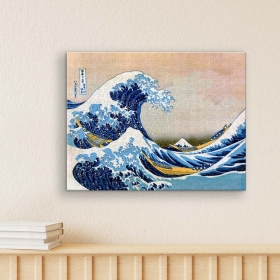 Obraz z puzzli – Wielka fala w Kanagawie (Hokusai) - produkt 2