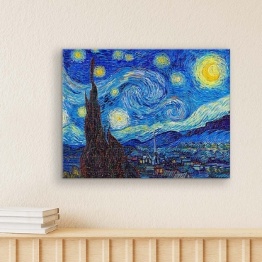 Obraz z puzzli – Gwiaździsta noc (Van Gogh) - produkt 2