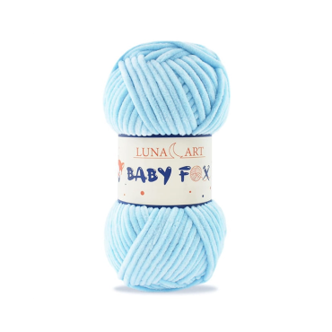 Włóczka Baby FOX Luna Art 11 błękit