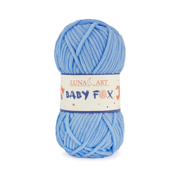 Włóczka Baby FOX Luna Art 50 niebieski