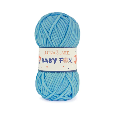 Włóczka Baby FOX Luna Art 82 cyjan