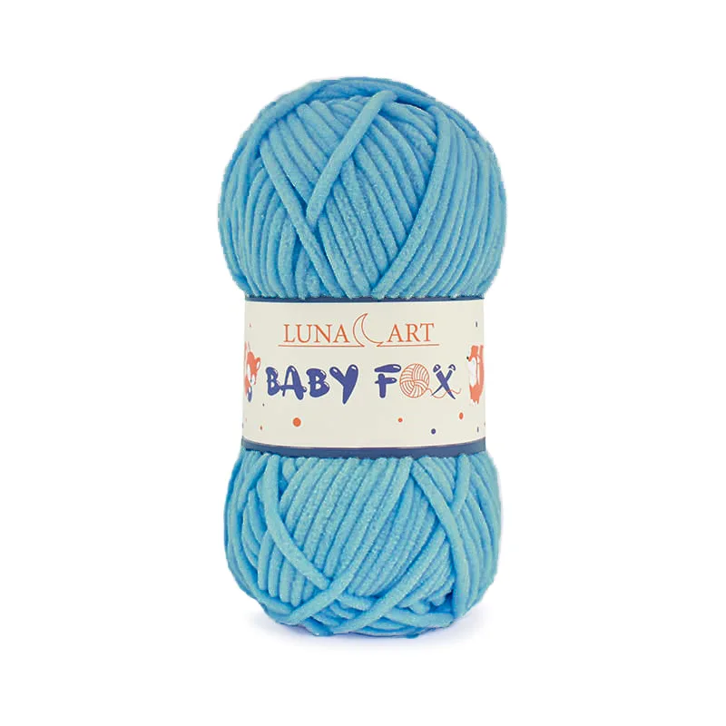 Włóczka Baby FOX Luna Art 82 cyjan - produkt wyplatamy.pl 1