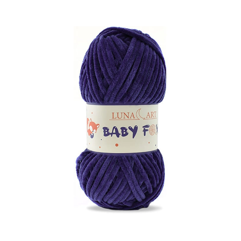 Włóczka Baby FOX Luna Art 17 granat - produkt wyplatamy.pl 1
