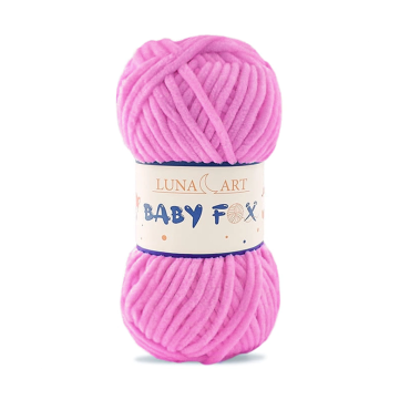 Włóczka Baby FOX Luna Art 61 chłodny róż