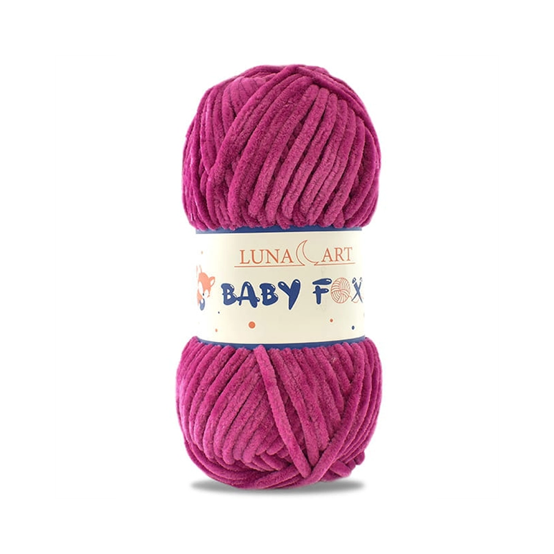 Włóczka Baby FOX Luna Art 22 piwonia - produkt wyplatamy.pl 1