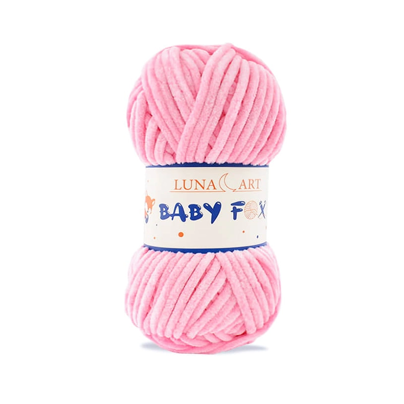 Włóczka Baby FOX Luna Art 05 średni róż - produkt wyplatamy.pl 1