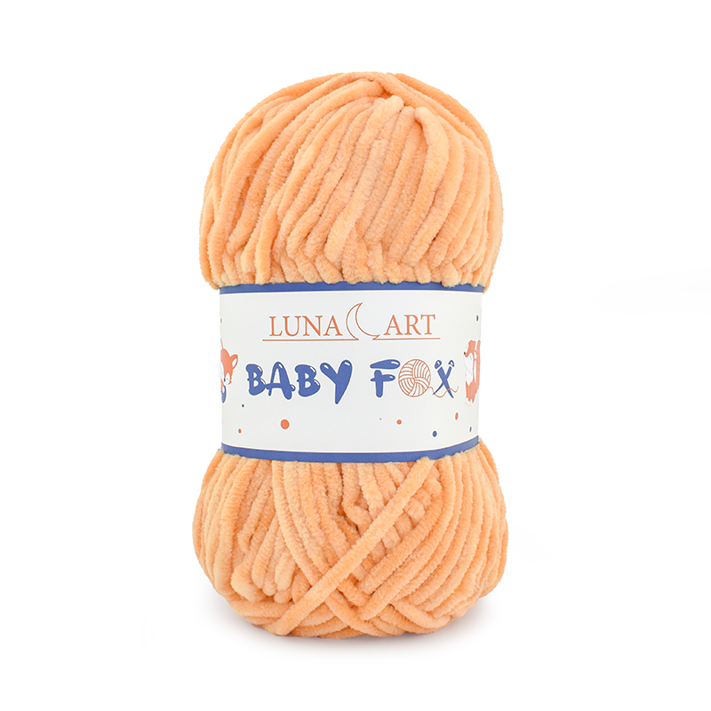 Włóczka Baby FOX Luna Art 39 pastelowy pomarańczowy - produkt wyplatamy.pl 1