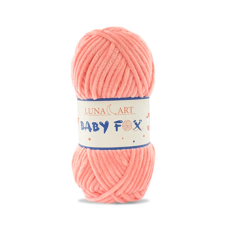 Włóczka Baby FOX Luna Art 65 brzoskwinia - produkt wyplatamy.pl 1
