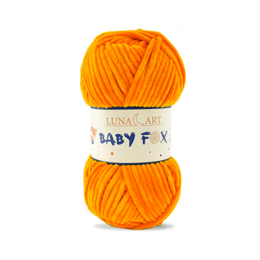 Włóczka Baby FOX Luna Art 67 pomarańczowy