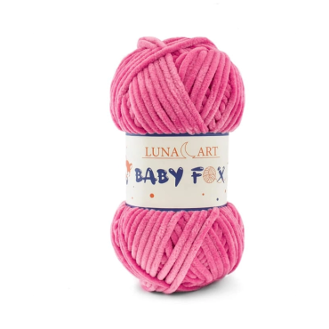 Włóczka Baby FOX Luna Art 31 jasna piwonia