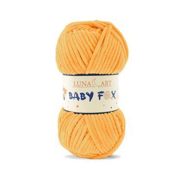 Włóczka Baby FOX Luna Art 43 mandarynka
