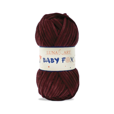 Włóczka Baby FOX Luna Art 94 burgund