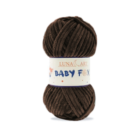 Włóczka Baby FOX Luna Art 91 chłody brąz