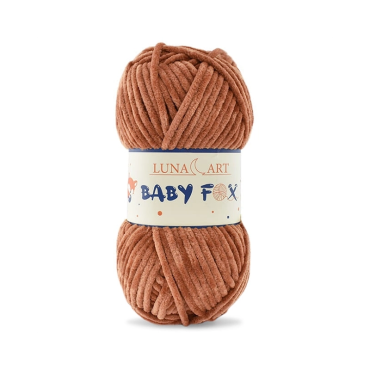 Włóczka Baby FOX Luna Art 41 jasny brąz