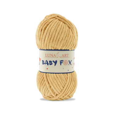 Włóczka Baby FOX Luna Art 80 jasny beż