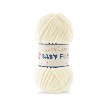 Włóczka Baby FOX Luna Art 02 ecru - produkt 1