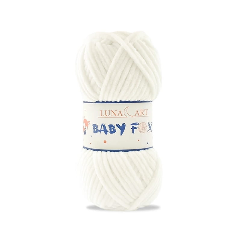 Włóczka Baby FOX Luna Art 71 śmietankowy - produkt wyplatamy.pl 1