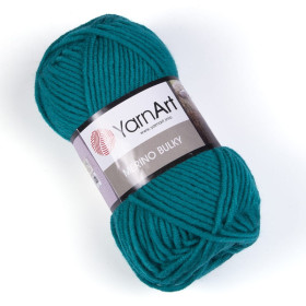 Włóczka YarnArt Merino Bulky 11448 szmaragdowy