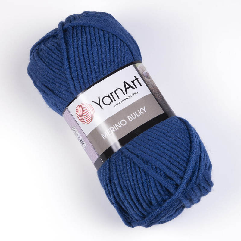 Włóczka YarnArt Merino Bulky 551 ciemny niebieski - produkt wyplatamy.pl 1