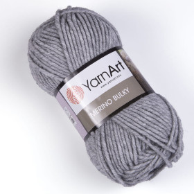 Włóczka YarnArt Merino Bulky 282 jasny szary