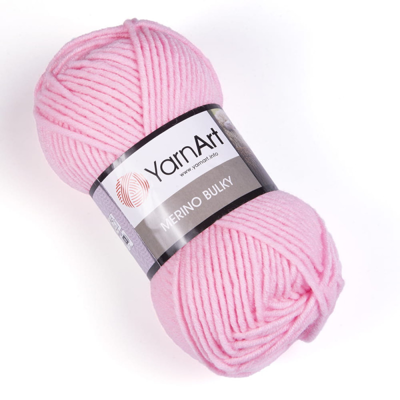 Włóczka YarnArt Merino Bulky 217 pastelowy róż - produkt wyplatamy.pl 1
