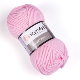 Włóczka YarnArt Merino Bulky 217 pastelowy róż