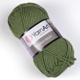 Włóczka YarnArt Merino Bulky 98 zielony