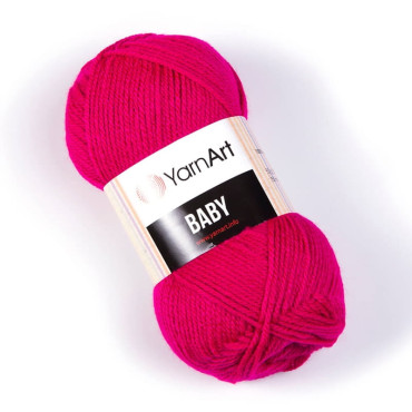 Włóczka YarnArt Baby 8041 fuksja