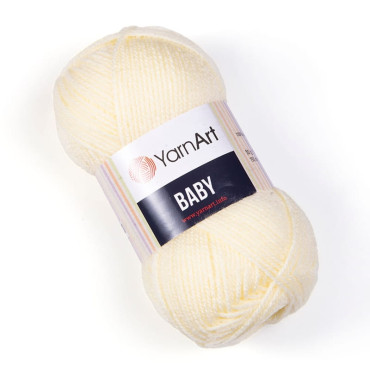 Włóczka YarnArt Baby 7003 waniliowy