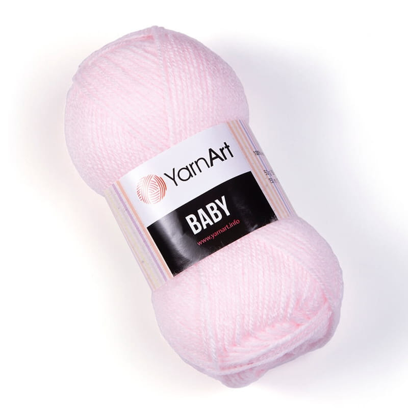 Włóczka YarnArt Baby 853 blady róż - produkt wyplatamy.pl 1