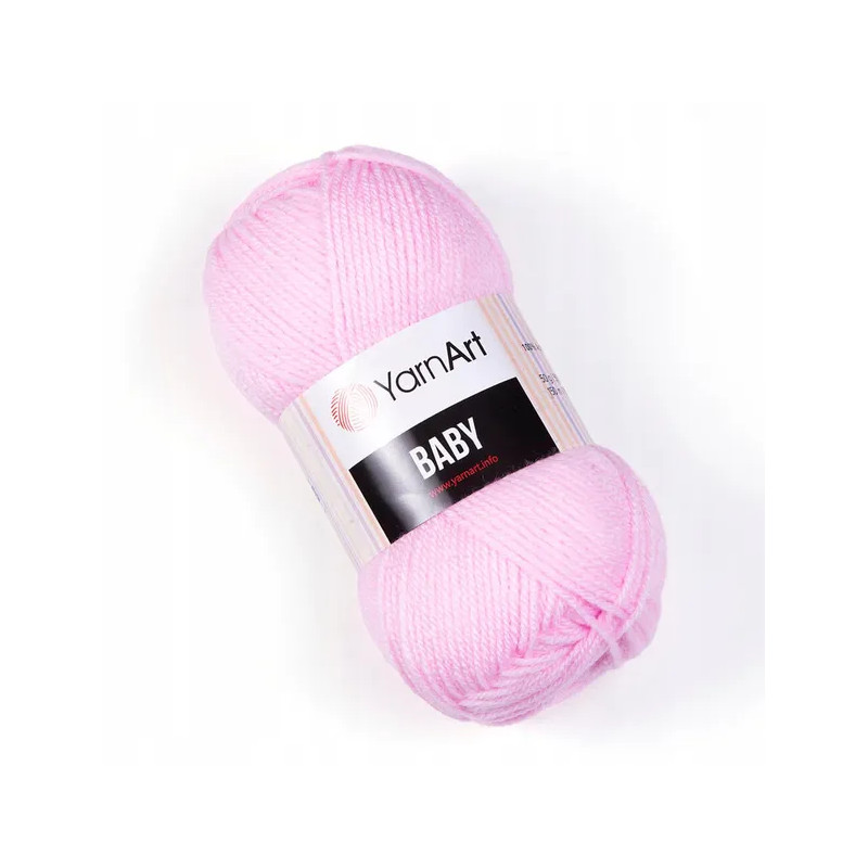 Włóczka YarnArt Baby 649 pudrowy róż - produkt wyplatamy.pl 1