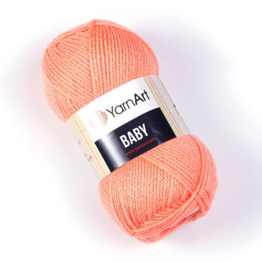Włóczka YarnArt Baby 622 łososiowy