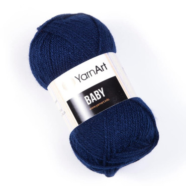 Włóczka YarnArt Baby 583 granatowy