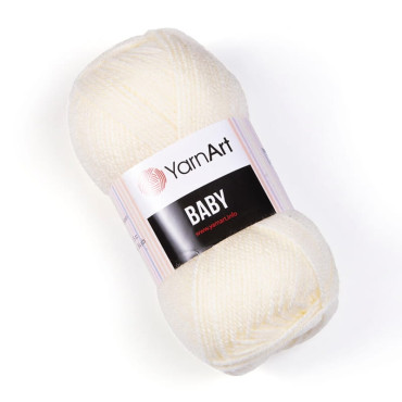 Włóczka YarnArt Baby 502 kremowy