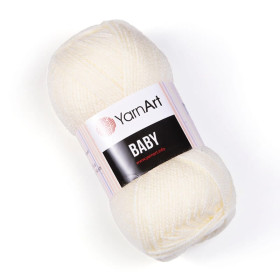 Włóczka YarnArt Baby 502 kremowy
