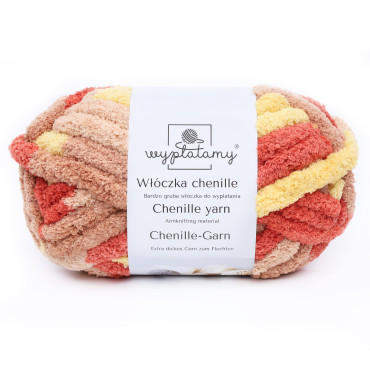 Włóczka chenille standard kolor nr 4 - 230g