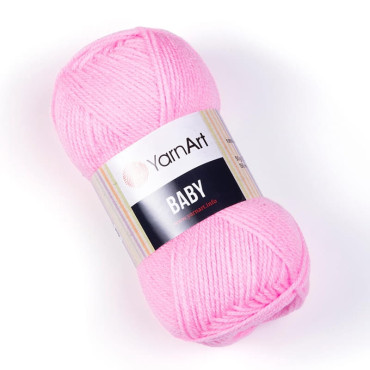 Włóczka YarnArt Baby 217 jasny róż