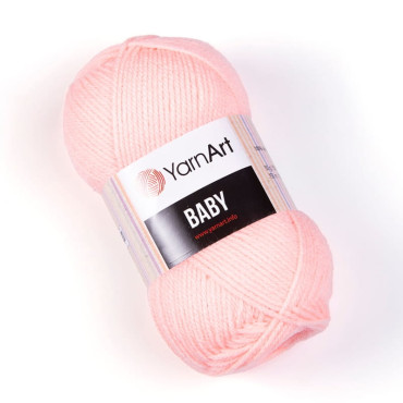 Włóczka YarnArt Baby 204 pudrowy róż
