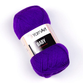 Włóczka YarnArt Baby 203 fioletowy